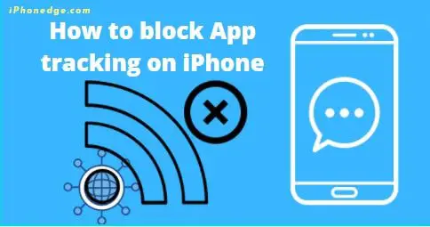 how to disable app tracking on iPhone