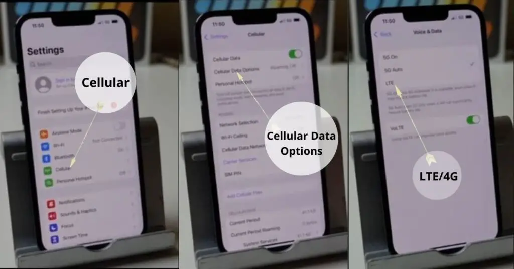 How to turn off 5G on iPhone 13