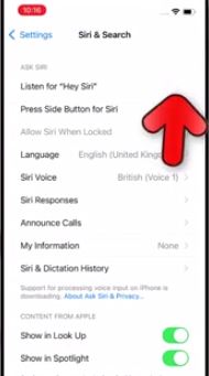 How to activate Siri on iPhone 13