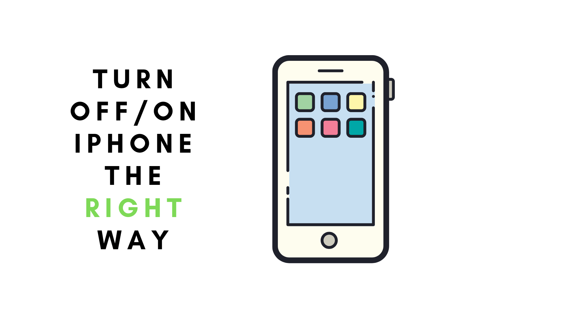 how to turn on and off iPhone 13