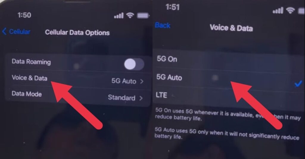how to enable 5g on iPhone 13