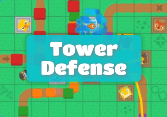 Blooket tower defense game