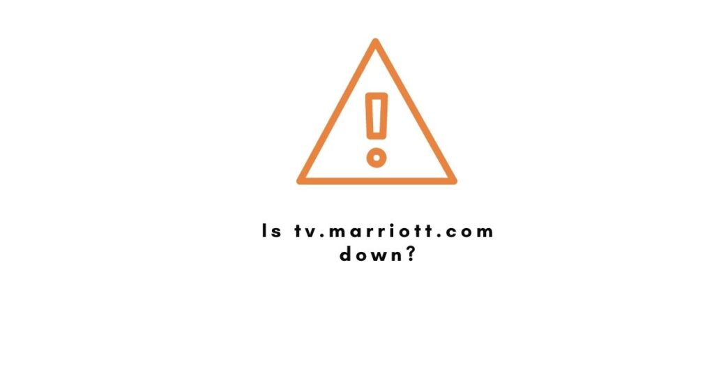 Marriott not working