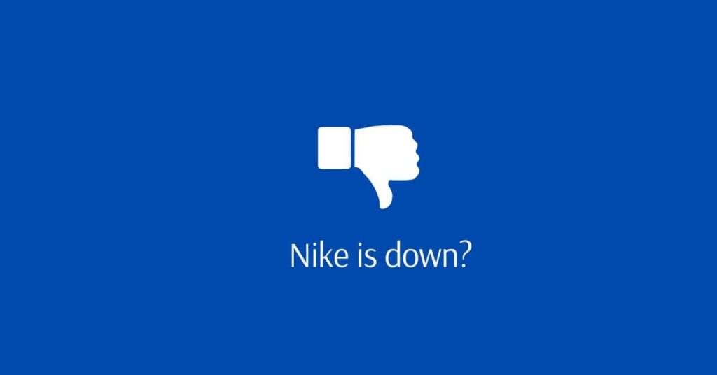 Is Nike down?