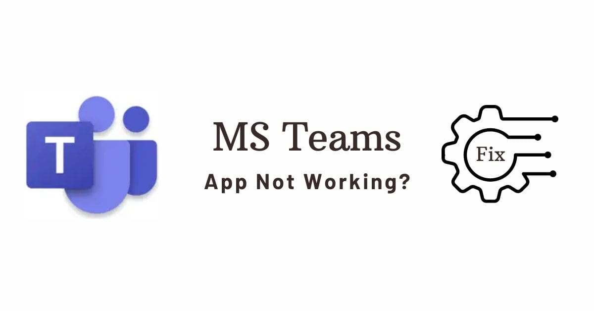 Teams app not working on iPhone