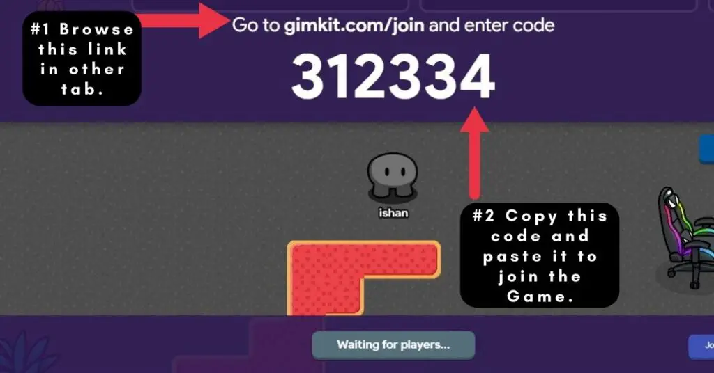 generate Gimkit code 