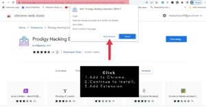 prodigy hacks extension