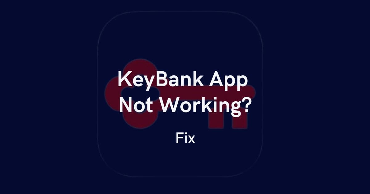 KeyBank not working