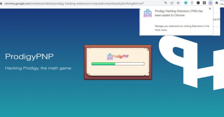 prodigy hacking extension download
