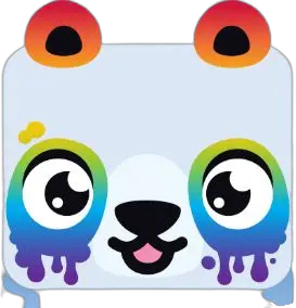 Rainbow Panda Blook