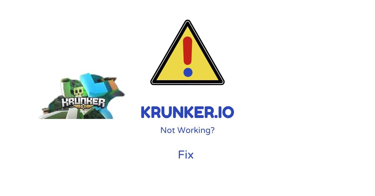 Krunker not working